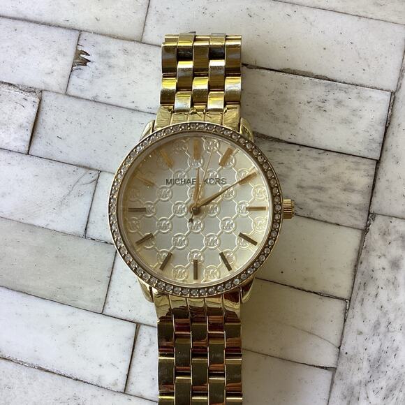 Michael Kors MK 3120 Glitz Women's Watch | Battery - Picture 5 of 5